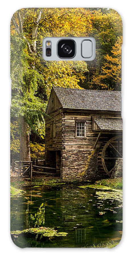 Fall Galaxy Case featuring the photograph Mill Pond by Glenn DiPaola