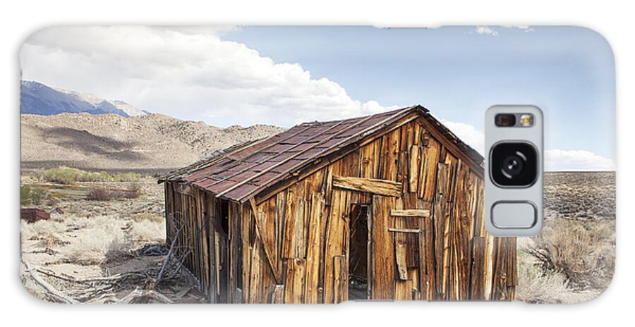 Benton Galaxy Case featuring the photograph Miner's Shack in Benton Hot Springs by Michele Cornelius