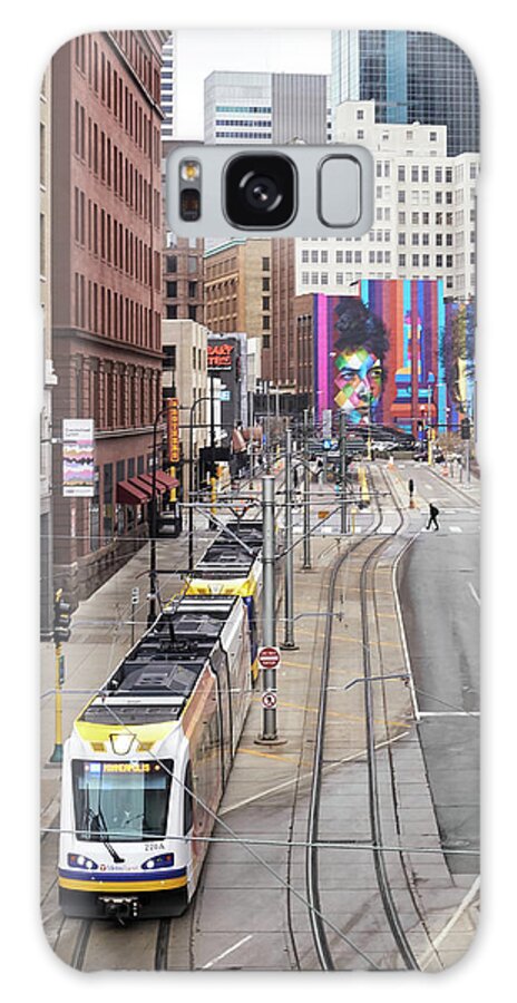 Minneapolis Galaxy Case featuring the photograph Minneapolis 5th Street by Jim Hughes