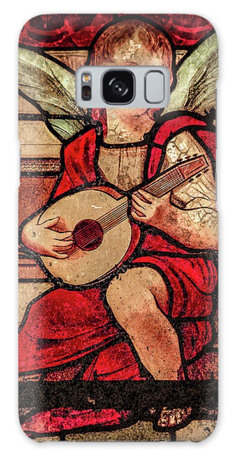 Angel Galaxy S8 Case featuring the photograph Paris, France - Minstrel Angel by Mark Forte