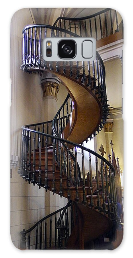 Loretto Chapel Galaxy Case featuring the photograph Miraculous Stairs by Kurt Van Wagner