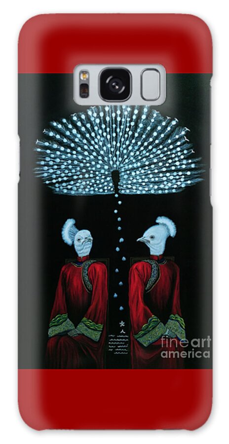 Goolge Images Galaxy Case featuring the painting Mirror by Fei A