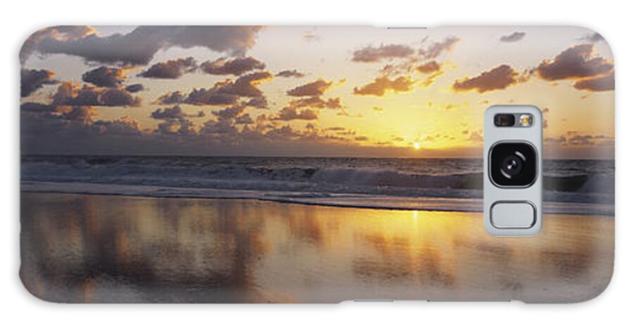 Baja Galaxy Case featuring the photograph Mirrored Mexico Sunset by Bill Schildge - Printscapes
