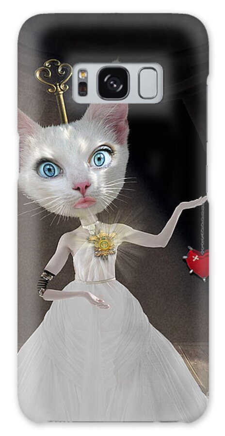 Cat Galaxy S8 Case featuring the photograph Miss Kitty by Juli Scalzi