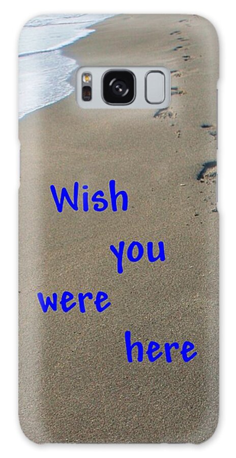 Card Galaxy Case featuring the photograph Missing You Card 5 by Robert Wilder Jr