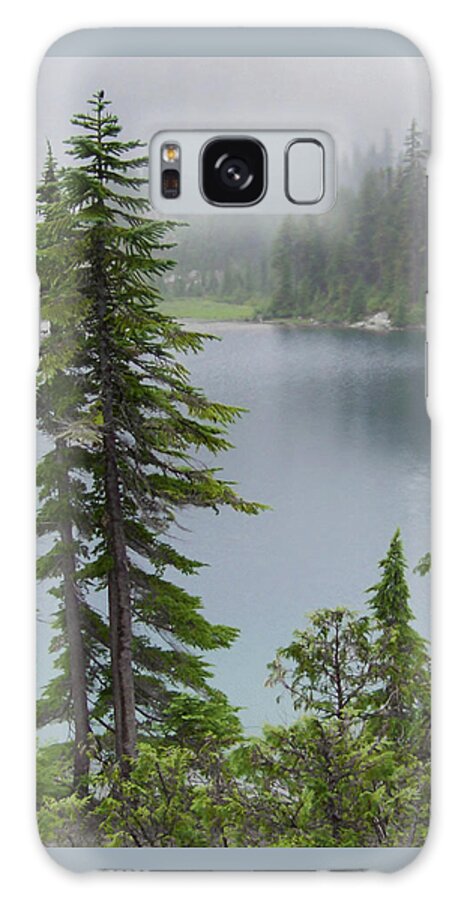 Mist Galaxy Case featuring the photograph Mist at Snow Lake by Charles Robinson
