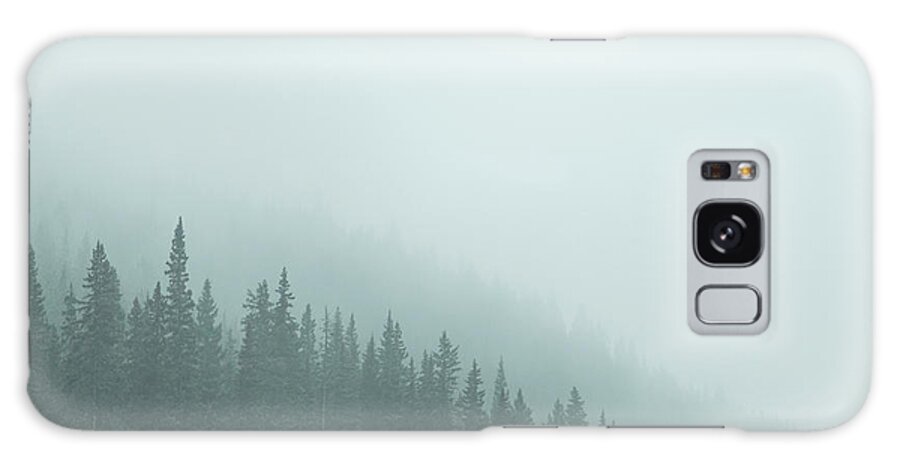 Kremsdorf Galaxy Case featuring the photograph Mist On The Morning Hills by Evelina Kremsdorf