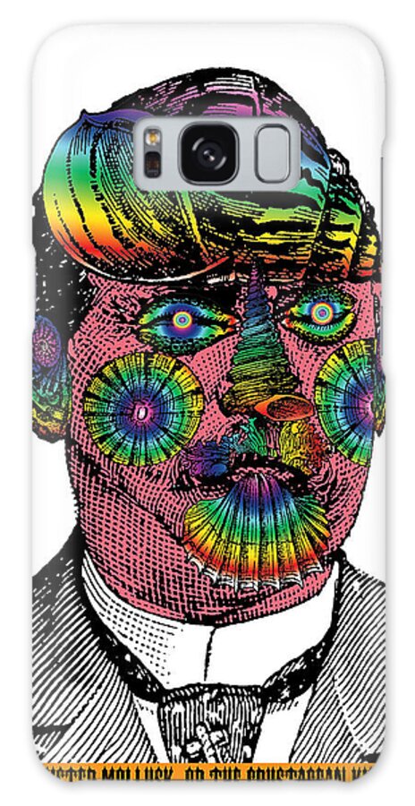 Digital Collage Galaxy Case featuring the digital art Mister Mollusk by Eric Edelman