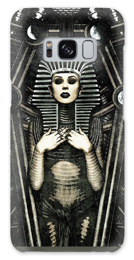 Mistress Galaxy Case featuring the digital art Mistress of the House by Jason Casteel