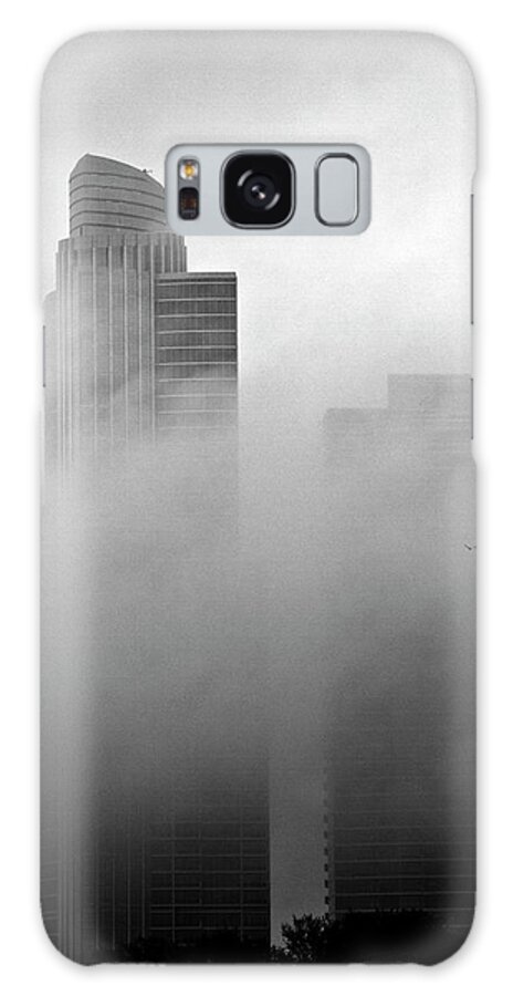 Fog Galaxy Case featuring the photograph Misty Morning Flight by Joseph Noonan