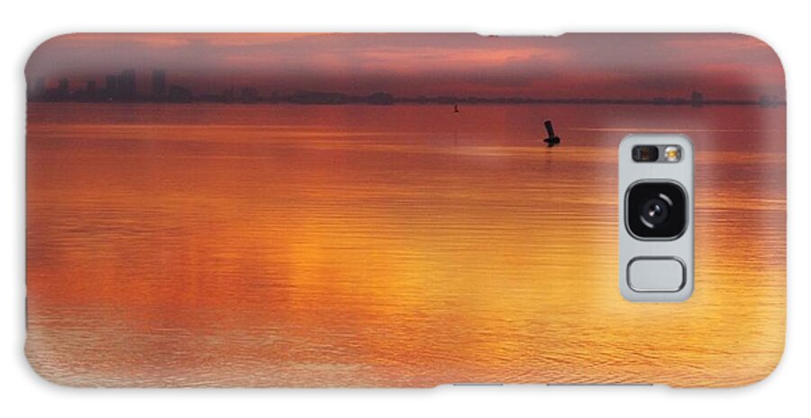 Sun Galaxy Case featuring the photograph Misty Morning by Stoney Lawrentz