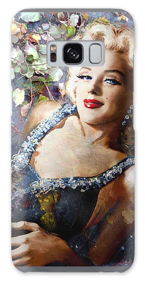 Theo Danella Galaxy Case featuring the painting MM Resurrection by Theo Danella