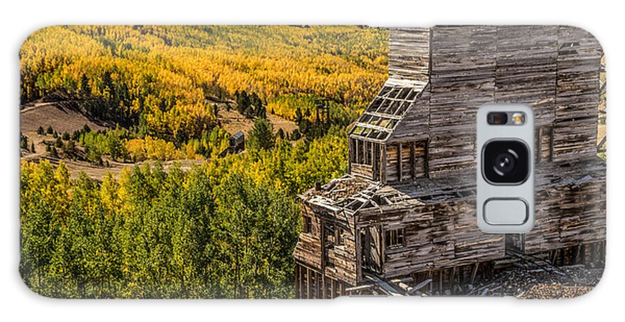 Colorado Galaxy Case featuring the photograph Mollie Kathleen Gold Mine in Autumn by Dawn Key