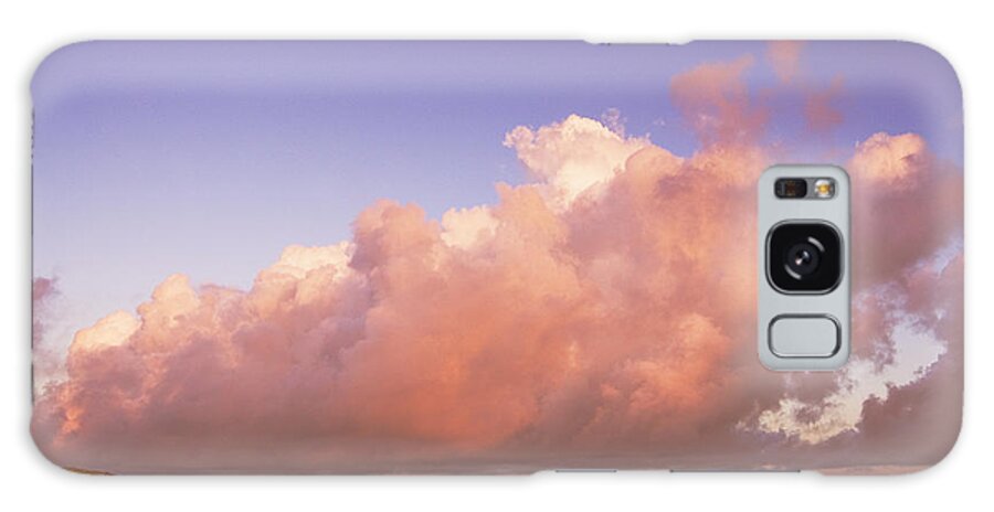 Bright Galaxy Case featuring the photograph Molokai Ranch, Pink Cloud by Greg Vaughn - Printscapes