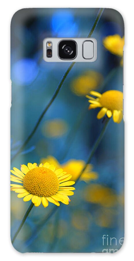 Daisies Galaxy Case featuring the photograph Momentum 04a by Variance Collections