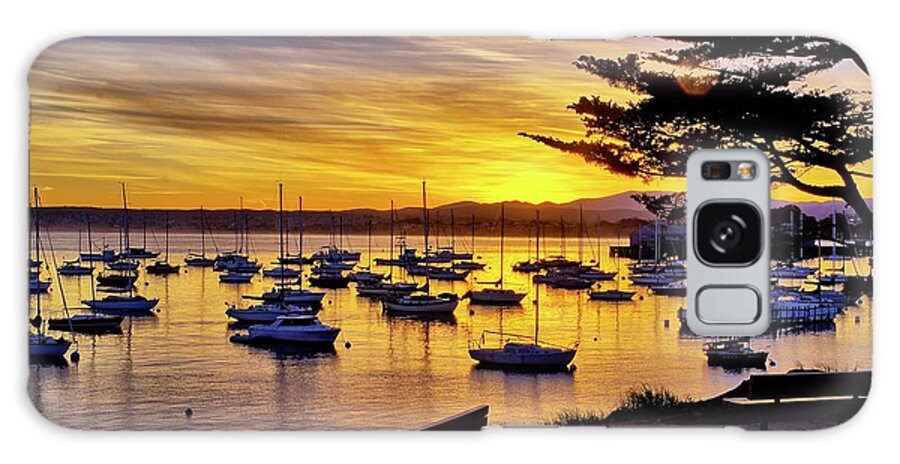 Monterey Galaxy Case featuring the photograph Monterey Bay Sunrise by Alex Morales