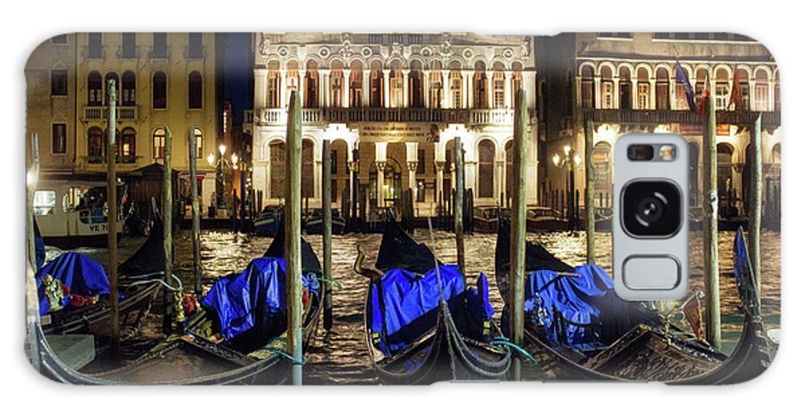 Gondola Galaxy Case featuring the photograph Moonlit Magic by Becqi Sherman