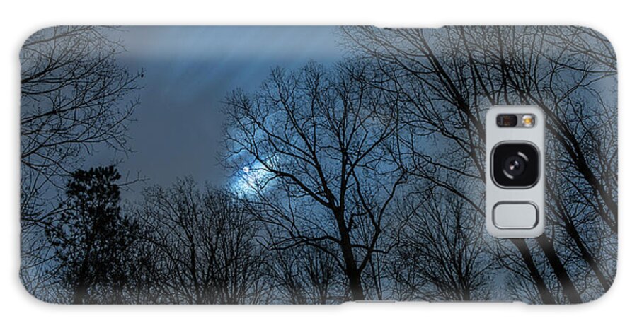 Backyard Galaxy Case featuring the photograph Moonlit Sky by Rod Kaye