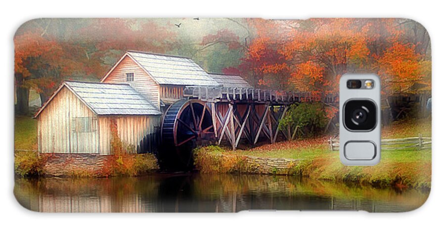 Architecture Galaxy S8 Case featuring the photograph Morning at the Mill by Darren Fisher