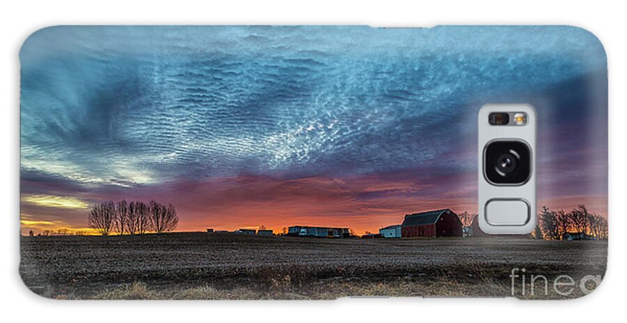 Outdoor Galaxy Case featuring the photograph Morning Color by Joann Long