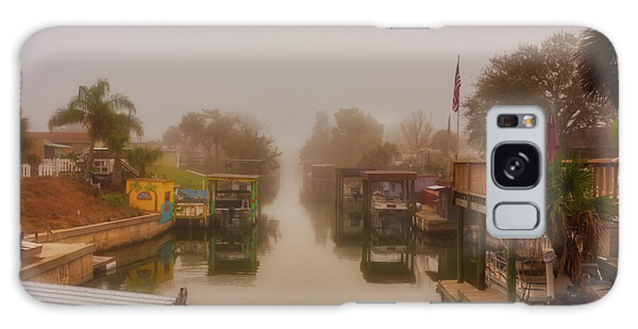 Canal Galaxy Case featuring the photograph Morning Fog by Norman Peay