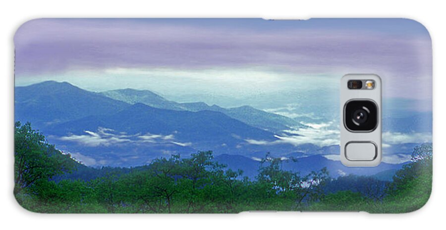 Nature Galaxy Case featuring the photograph Morning in the Smokys by Phil Jensen