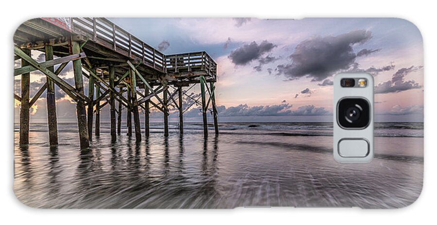 Isle Of Palms Galaxy Case featuring the photograph Morning Rush Isle of Palms by Donnie Whitaker