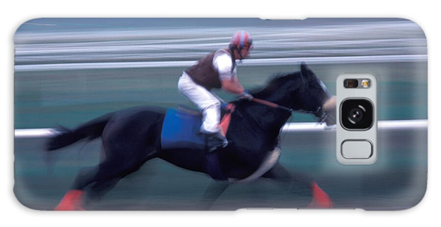 Saratoga Galaxy Case featuring the photograph Morning Workout 2 by Marc Bittan