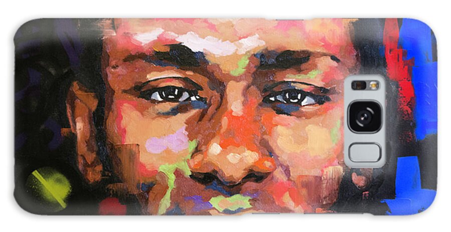 Mos Def Galaxy Case featuring the painting Mos Def by Richard Day