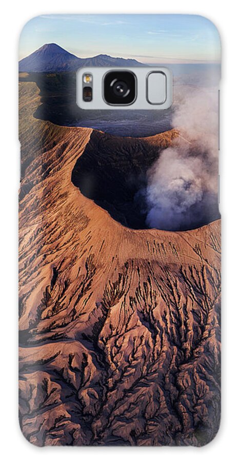 Travel Galaxy Case featuring the photograph Mount Bromo at sunrise by Pradeep Raja Prints