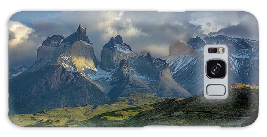 Sunrise Galaxy Case featuring the photograph Mountain Glimmer by Andrew Matwijec