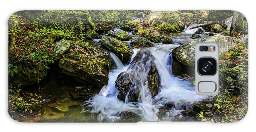 Anna Ruby Falls Galaxy Case featuring the photograph Mountain Stream by Dale R Carlson
