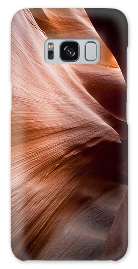 Slot Canyon Galaxy Case featuring the photograph Moving Canyon by Scott Sawyer