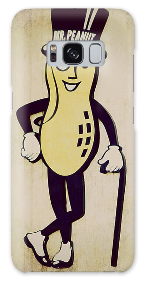 Mr. Peanut Galaxy S8 Case featuring the photograph Mr Peanut by Robin Dickinson