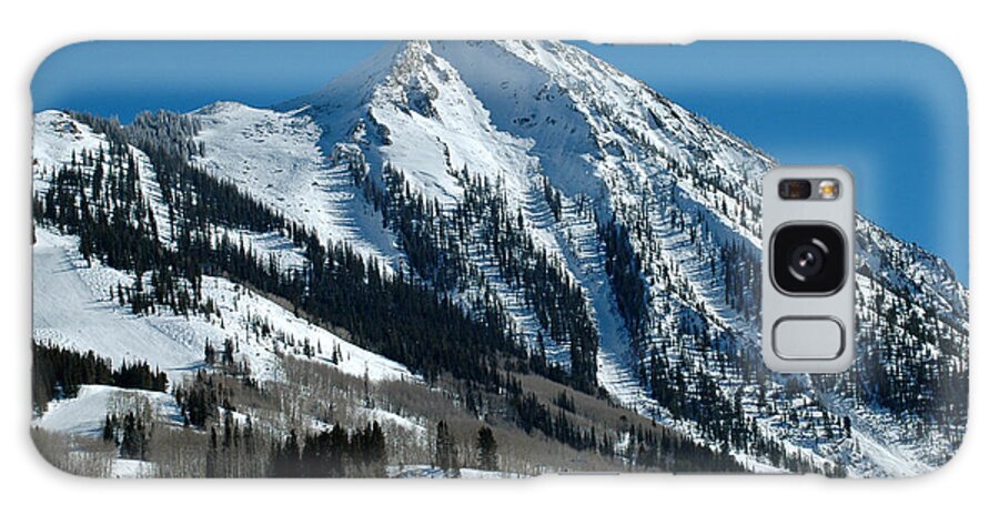 Teresa Blanton Galaxy S8 Case featuring the photograph Mt Crested Butte by Teresa Blanton