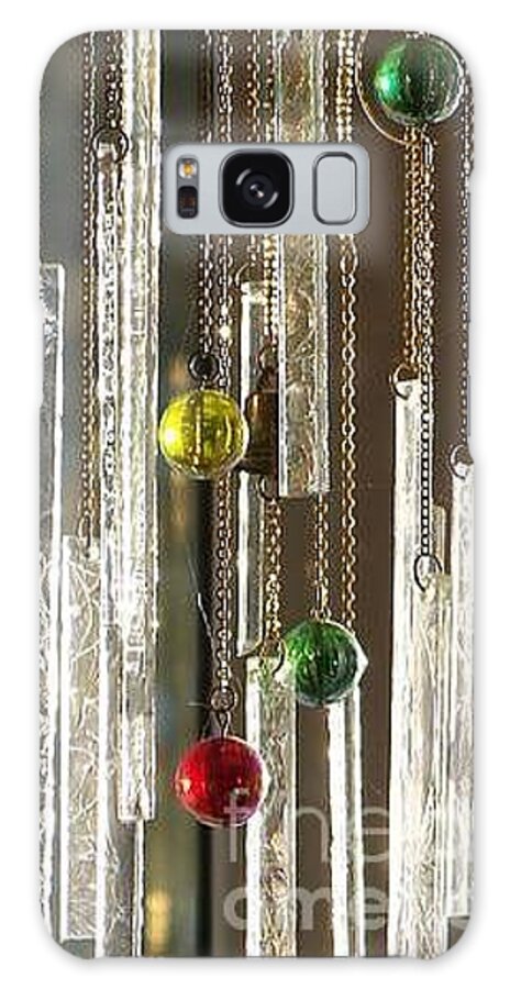 Marbles Galaxy Case featuring the glass art Musical Marbles by Jackie Mueller-Jones