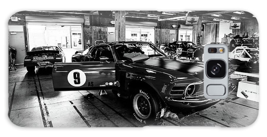 Mustang Galaxy Case featuring the photograph Mustang Garage by Josh Williams