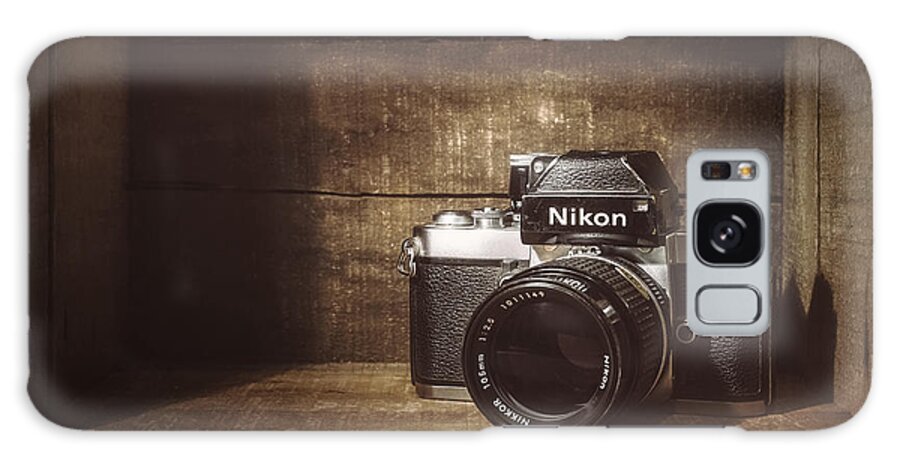 Nikon F2 Galaxy Case featuring the photograph My First Nikon Camera by Scott Norris