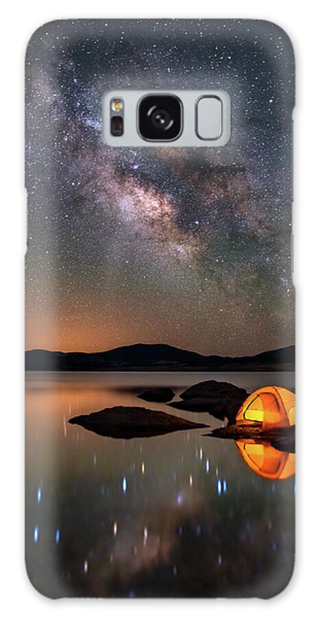 Milky Way Galaxy Case featuring the photograph My Million Star Hotel by Darren White