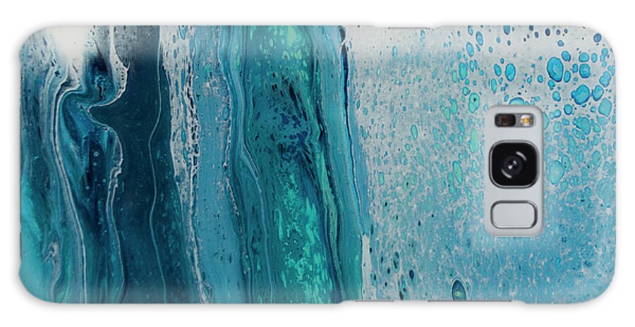 Ocean Galaxy S8 Case featuring the painting My Soul to Sea by Joanne Grant