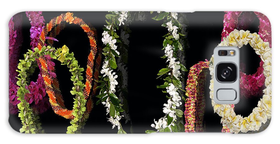 Hawaii Galaxy Case featuring the digital art Na Lei O' Hawai'i by J Marielle