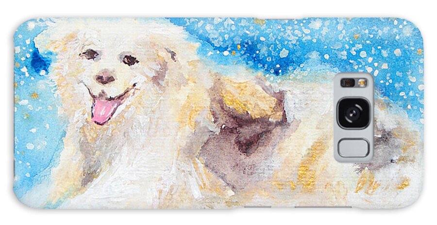 Dog Galaxy Case featuring the painting Nanny Bliss by Ashleigh Dyan Bayer