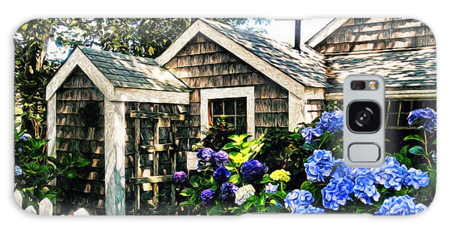Nantucket Galaxy Case featuring the photograph Nantucket Cottage No.1 by Tammy Wetzel