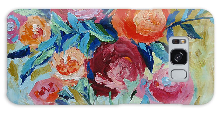 Art Galaxy Case featuring the painting Nature's Wonder by Linda Monfort