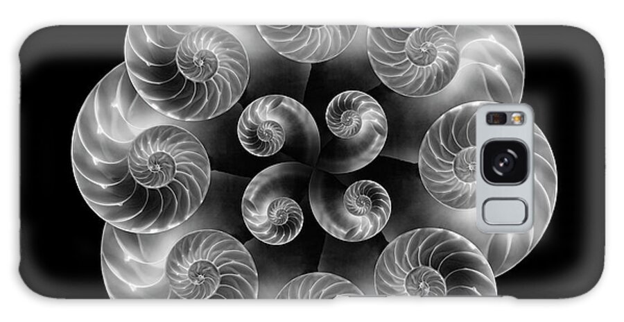 Nautilus Galaxy Case featuring the photograph Nautilus Abstract Art by Tom Mc Nemar