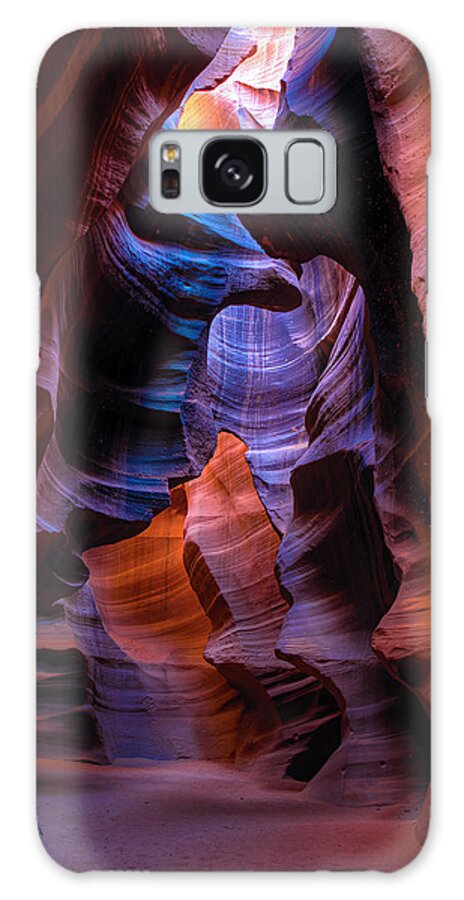 Antelope Canyon Galaxy Case featuring the photograph Navajo Curtains by Peter Kennett