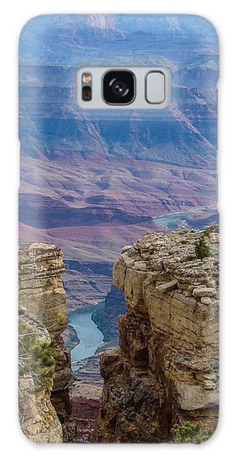 Grand Galaxy Case featuring the photograph Navajo Point by Carl Moore