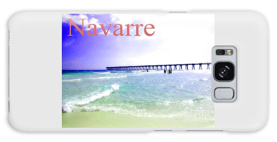 Poster Galaxy Case featuring the photograph Navarre Beach Florida by James and Donna Daugherty