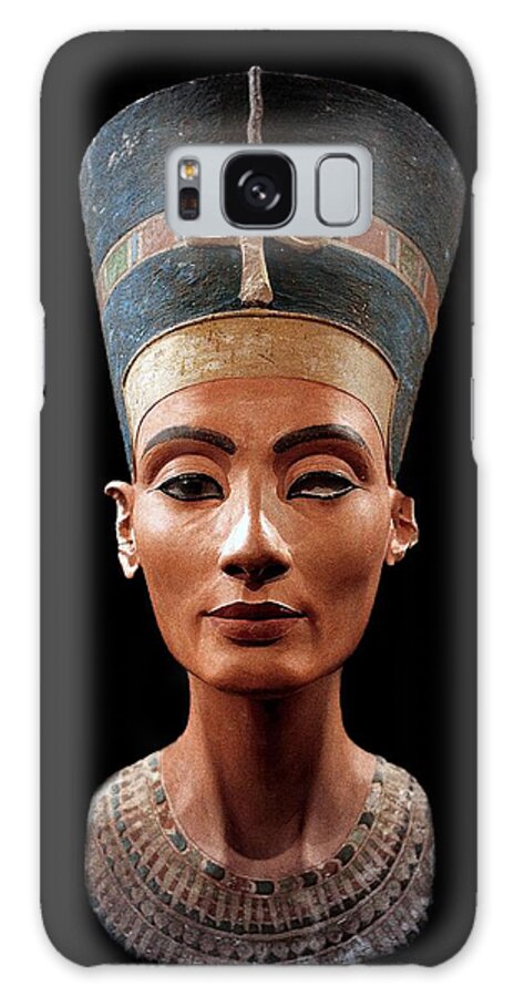 Nefertiti Galaxy Case featuring the photograph Nefertiti by Egyptian School