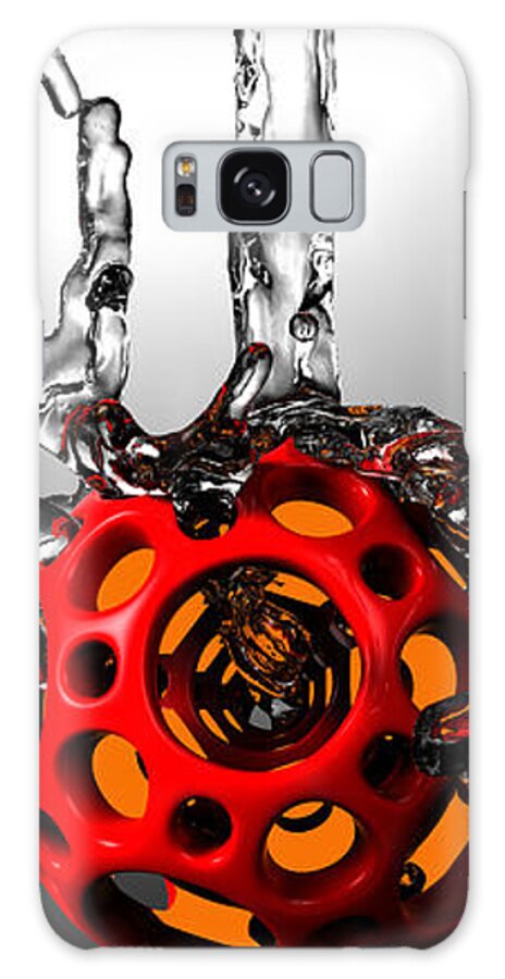 Geometric Galaxy Case featuring the digital art Nested Dodecahedron 1 by William Ladson